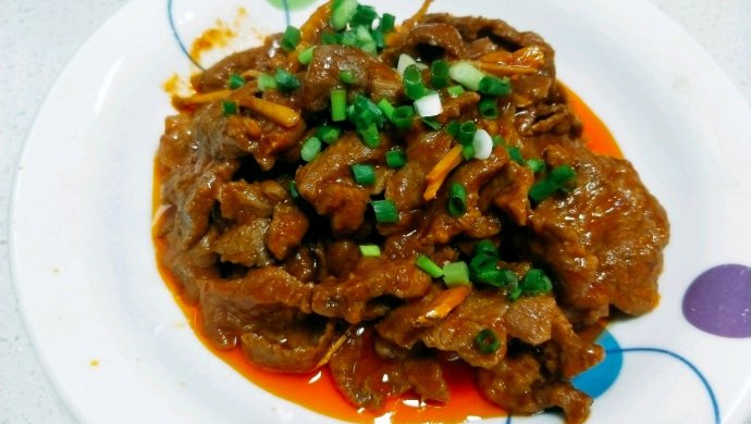 番茄酱炒牛肉