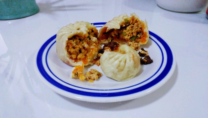 葱椒辣油豆腐包
