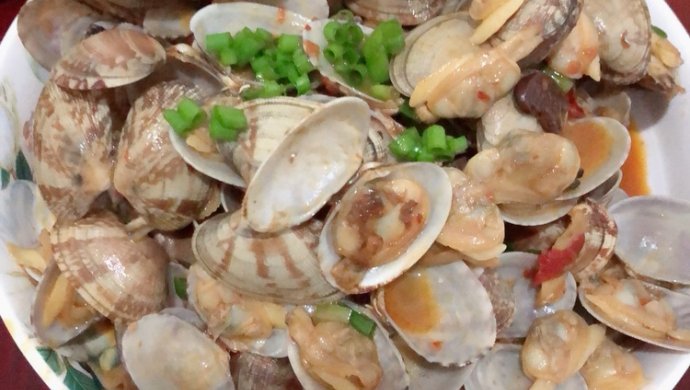 豆瓣酱炒蛤蜊