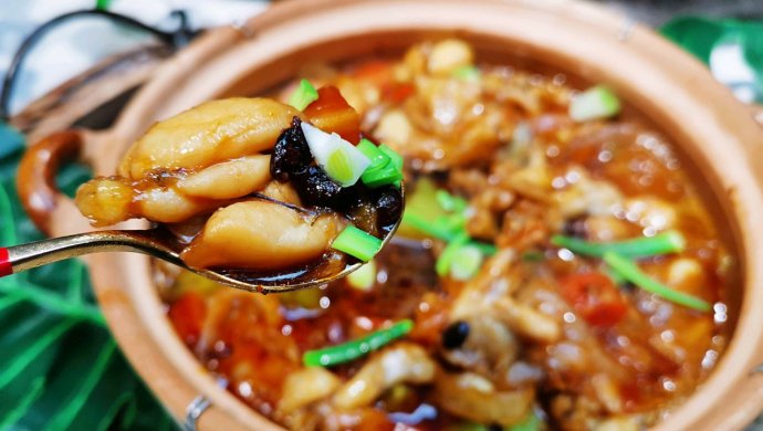 【豆豉砂锅煲牛蛙】??蜜桃爱营养师私厨