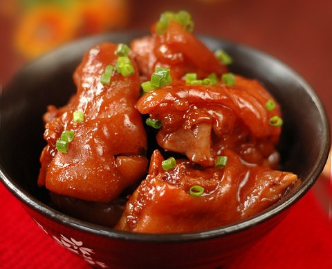 玫瑰腐乳猪蹄