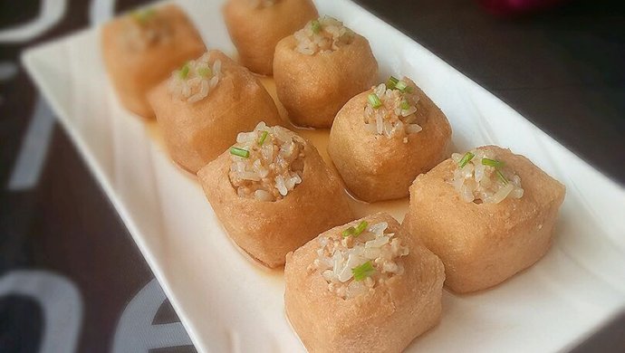油豆腐酿