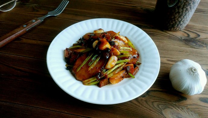 芹条蒜辣豆豉干