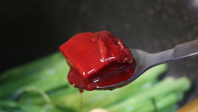 腐乳通菜，一抹新绿