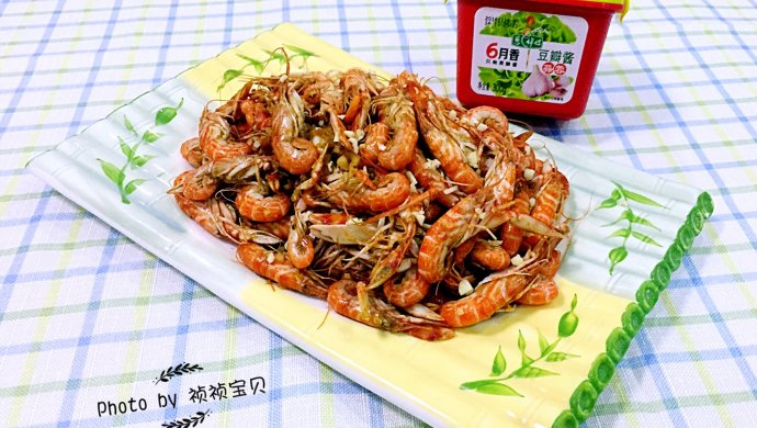 蒜蓉豆瓣酱爆嘎嘣虾