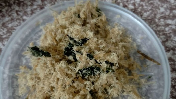 在家自己做海苔肉松