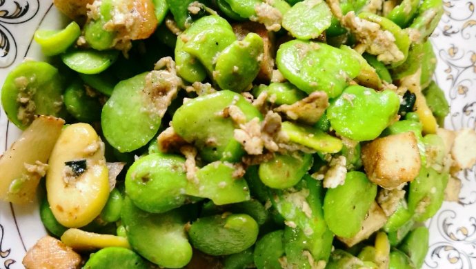 小炒蚕豆