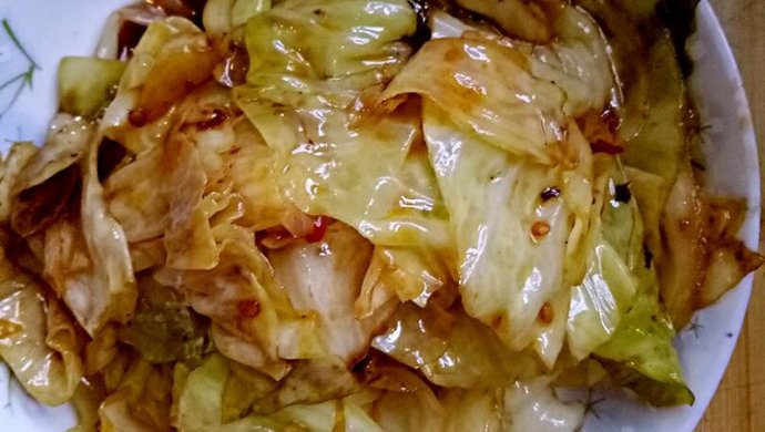 郫县豆瓣酱炒卷心菜