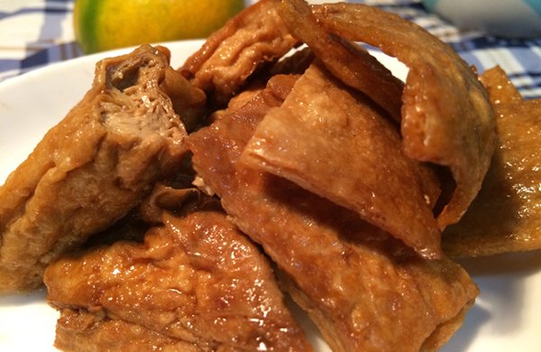 油豆腐蚝豆腐皮-----家常豆腐做法