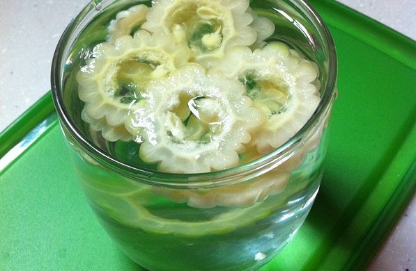 自制蜂蜜苦瓜茶
