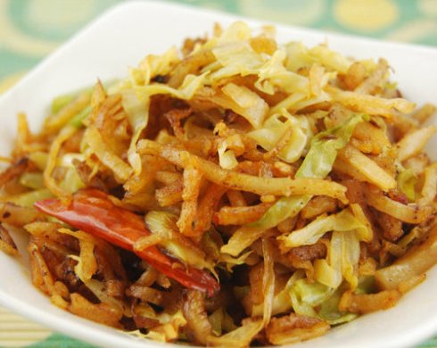 老干妈素炒饼