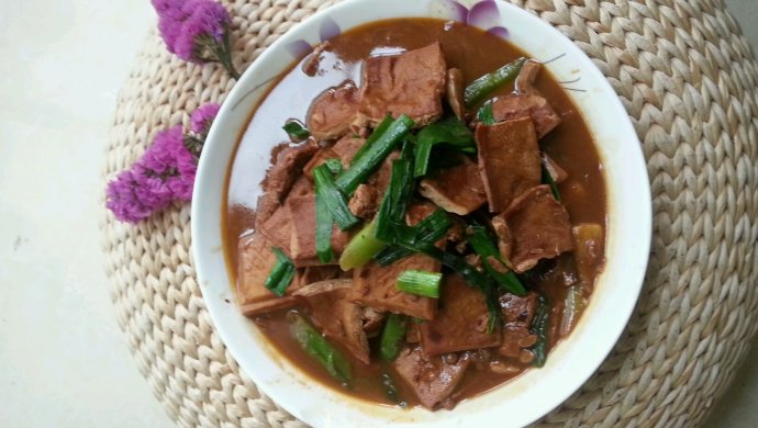豆瓣酱豆干