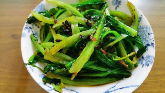 豆豉鱼油麦菜