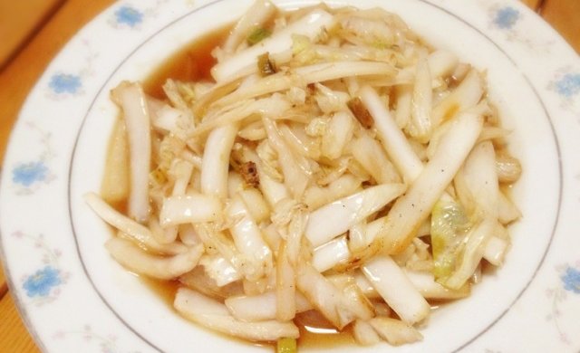 快手醋溜白菜〔醋熘白菜〕