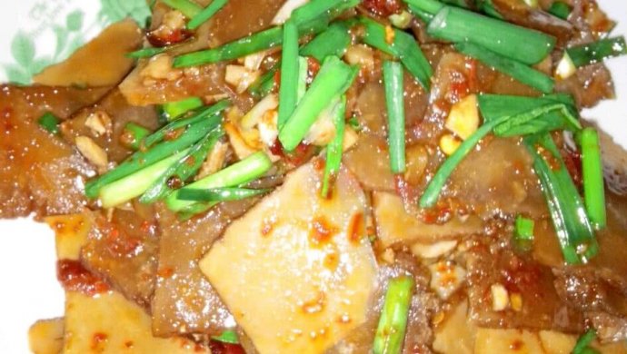 凉拌烟熏豆干/香干