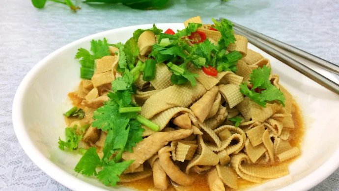 肉炒豆腐皮