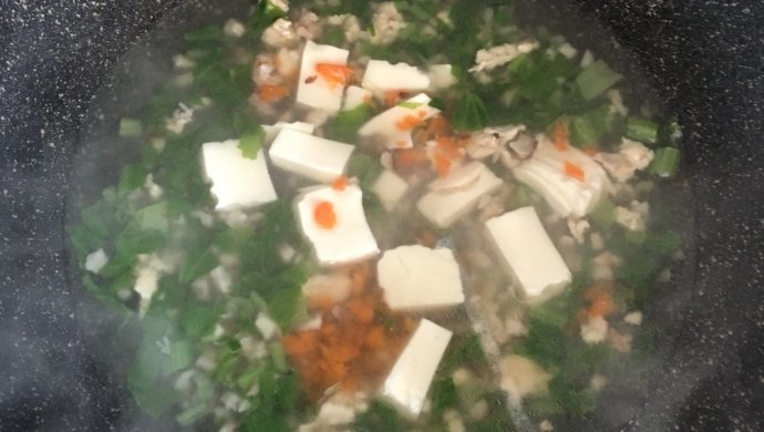 小白菜炖豆腐