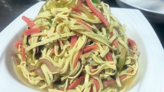 煮干丝