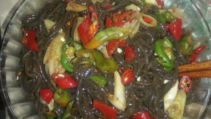 酸辣蕨根粉