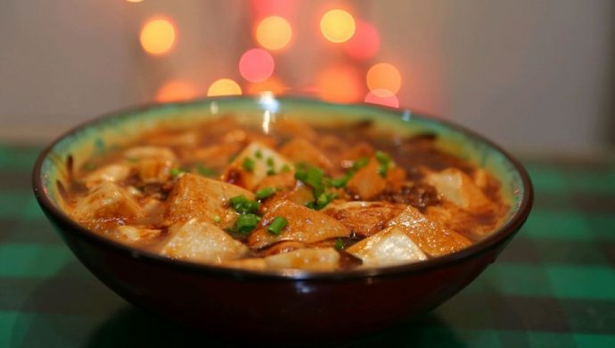 家常肉末豆腐