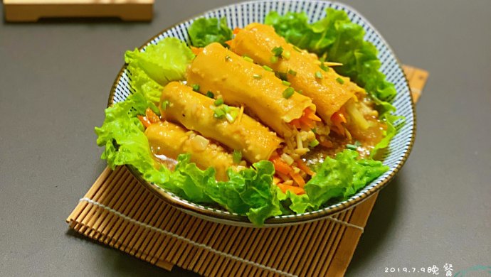 千张卷时蔬