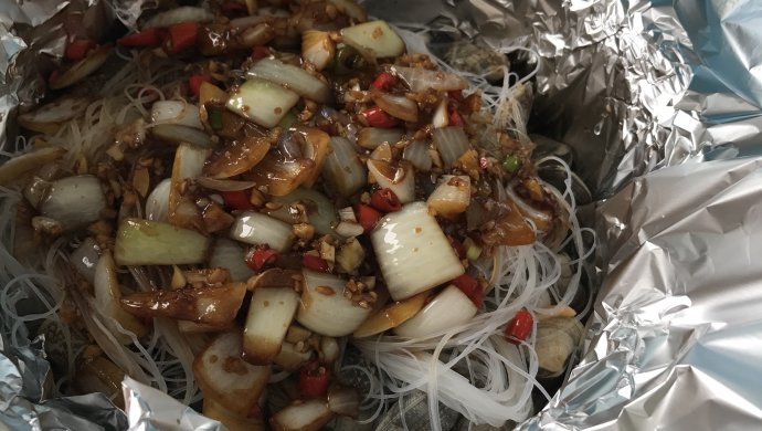 锡纸花甲！黄蚬子！粉！两份