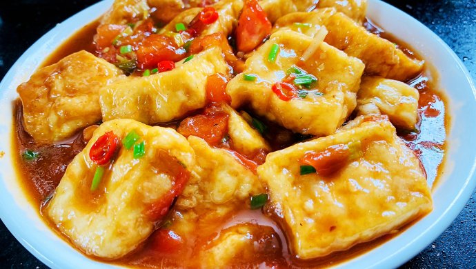 酸甜脆皮豆腐