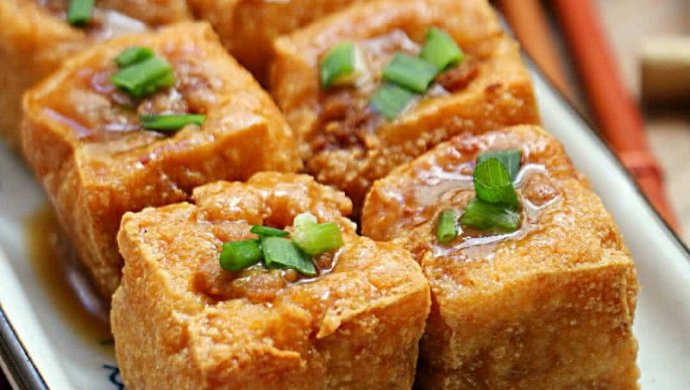 肉酿豆腐泡