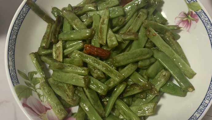 超方便，煸豆角
