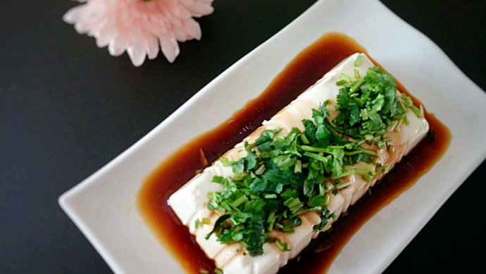 香菜拌豆腐