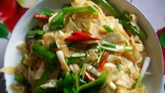 葱油豆皮