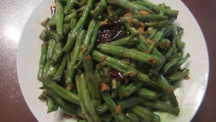 素炒豆角