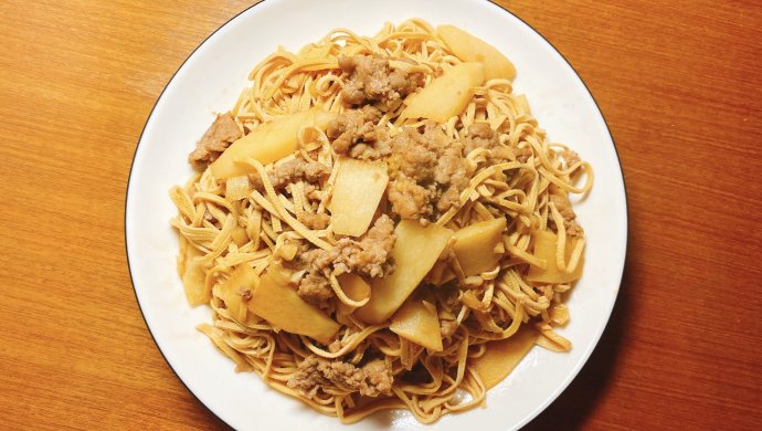 肉末千张丝