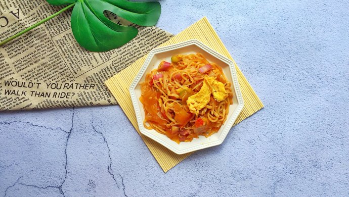 蔬菜炒面