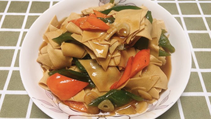 尖椒干豆腐