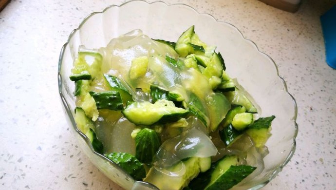 清凉夏日小菜系列之黄瓜粉皮