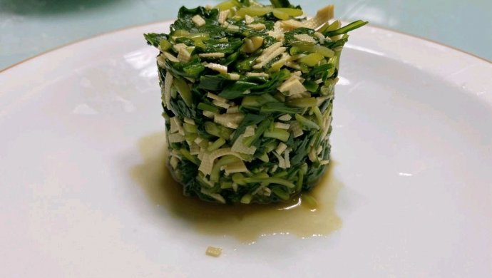 马兰头拌千张