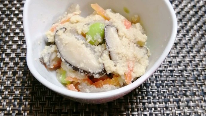 日本家庭料理之炖豆渣(卯の花)