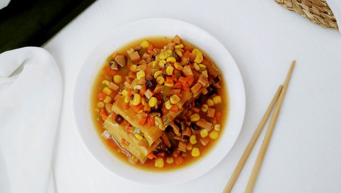 基本五彩小豆卷