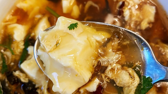 一盒内脂豆腐～在家也能轻松做豆腐脑