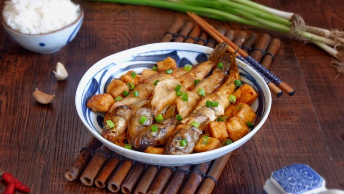 冰鱼烧豆泡