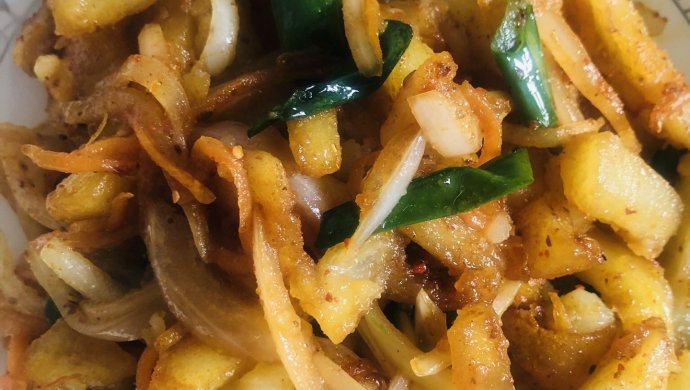 干煸土豆条