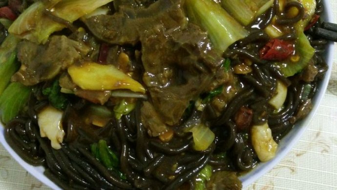 炒蕨根粉