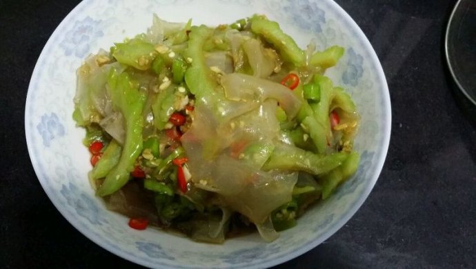 苦瓜拌粉皮