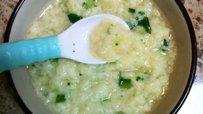 宝宝辅食 米粉疙瘩汤 “赛豆花”