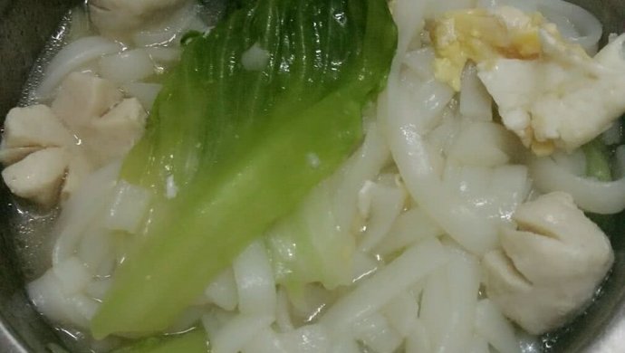 猪肉丸河粉汤