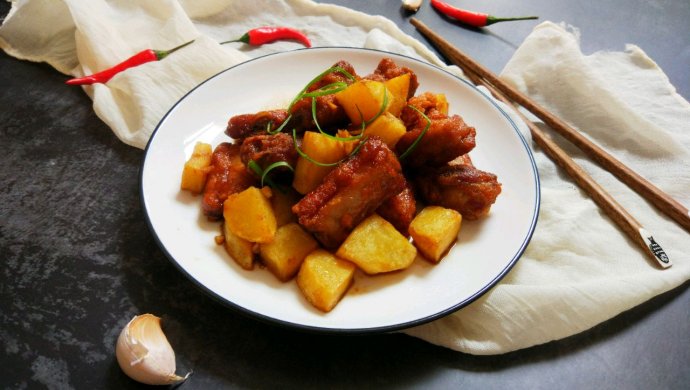 家常菜:蒜香醉排骨