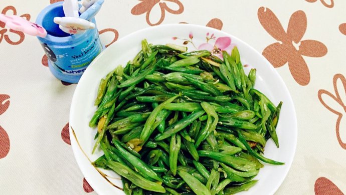 清炒四季豆