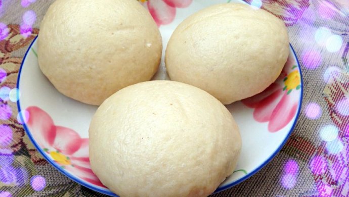 健康营养的豆渣馒头