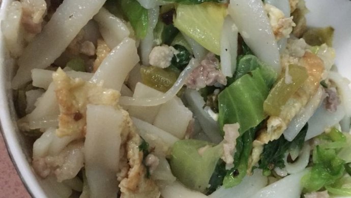 湿炒河粉